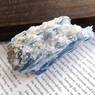 Kyanite 安徽產地 藍晶石 石英共生礦 天然礦石 原礦