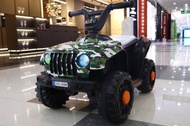 รถแบตเตอรี่ด็ก รถเด็กนั่ง ทรง ATV หน้าบีเอ็มมินิ Mini ATV ทรงJeep  ขับได้จริง ขนาด1มอเตอร์