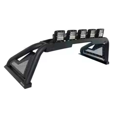 ApolloLE-STAR 4X4 For Factory Oem 4X4 Steel Roll Bar With Light For Tundra Ranger F150 Hilux D-MAX L
