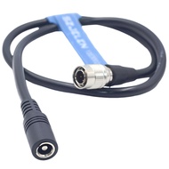 Power Cable DC 2.5mm Female to Hirose 4Pin Male for Sound Device 688, Zoom F8/F4, Blackmagic