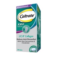 CALTRATE Joint Health UC-II Collagen Supplement, 2X more effective vs Glucosamine and Reduce joint discomfort, 30 Tabs