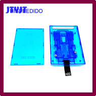 JTYJT HISPEEDIDO Clear Blue Internal Hard Drive Enclosure Case Shell HDD Box for Xbox 360 Slim Console GEGFD