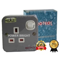 AEROTECH METAL CLAD SWITCH SOCKET   1GANG 13A & 2GANG 13A