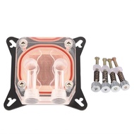 Buybybuy GPU Water Cooling Block With Two /4 Thread Connectors Computer