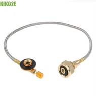 KIKO2E Gas Stove Coupler Gas Stove Outdoor Gas Charging Valve Flat Cylinder tank Save Durable Touris