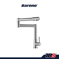 Bareno Stainless Steel Matt Finish Kitchen Sink Tap SS-PST-306A (TBS)