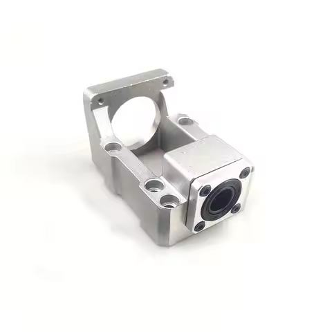 Aluminum HM12-57/60-V Stepping servo motor seat screw support bearing fixed integrated bracket for N