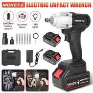 Powerful 9980VF Cordless Impact Wrench High Torque 650Nm 2-in-1 Drill Wrench Fast Charging Battery