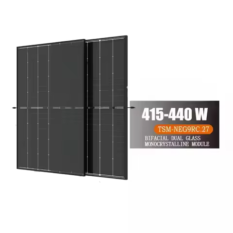 Trina Solar Panels 435W 440W 445W Ready to Ship CA in Stock A-grade Bifacial Solar N-type for Home U