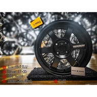 VELOS TE37 15X7 ET35 4X100 MATT BLACK