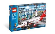LEGO 3182樂高城市飛機場航站樓拼裝積木 兼容City