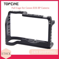 Topcine EOS RP Cage สำหรับ Canon EOS RP กล้องพร้อมด้วย3/8 “Arri Locating และฐานต่อฐานเสียบ Cold Shoe
