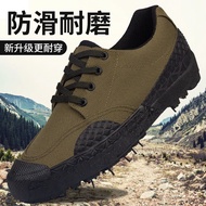 Caterpillar Safety Shoes Safety Shoes LightweightNew Breathable Liberation Shoes Mens Construction Site Wear-Resistant Labor Protection Shoes Comfortable 安全鞋