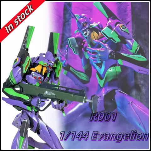 hot In Stock Rg Evangelion Model Kit 1:144 Evangelion Figures Collectble Eva 01 Assembly Kit Mobiles
