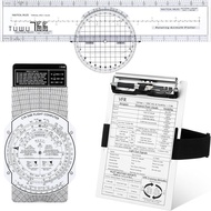 Aviation Pilot Tools Kit E6b Flight Computer Calculator Aviation Aluminum Kneeboard Essential Pilot 
