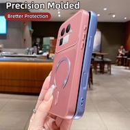 Soft Case For Realme GT 8 7 6 6T Pro Neo 6 SE Note 80 9 ProMetallic Paint Wireless Charge Lens Prote