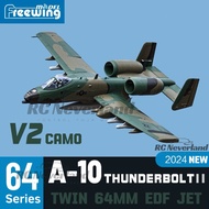 Freewing A-10 Thunderbolt II V2 twin 64mm High Performance EDF Jet PNP Airplane big size remote cont