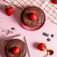 4入4吋草莓生巧克力蛋糕