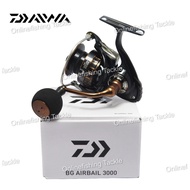19 NEW DAIWA Fishing reel  BG AIRBAIL 3000 4000,  5000 Spinning Reel with 1 Year Local Warranty &amp; Free Gift