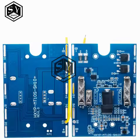 10S 42V 30A BMS Ternary Lithium 18650 Battery Protection Board Electric Drill Battery Charging Board