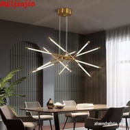 MEIJIAJIA Modern minimalist LED chandelier living room chandelier ceiling lamp Nordic dining room ch