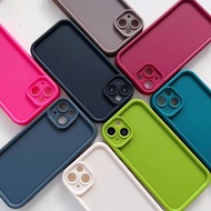 SOFTCASE SILICON CASE CASING MATTE ROSE ANTISHOCKPROOF CANDY COLOR FOR OPPO A17 A17K A36 A76 9i A53 