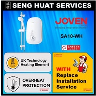 Joven SA10 White Instant Water Heater [ With Replace Installation Service  ]