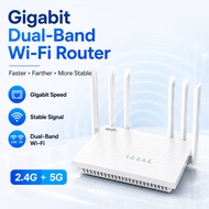 【5-year warranty】 WiFi 6 Router Dual 1200Mbps Band Wireless Router 2.4GHz 5GHz High Speed Strong Sig