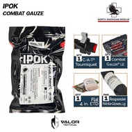 North American Rescue - Individual Patrol Officer Kit (IPOK) With Combat Gauze ชุดปฐมพยาบาล แบบพกพา 