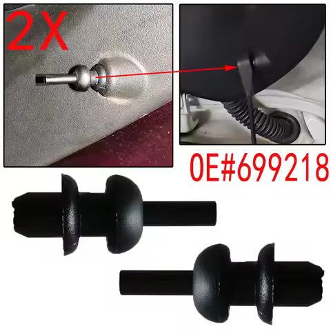 2X Rear Boot Trunk Parcel Shelf Clips 699218 For Citroen C2 C3 C4 Ds3 Saxo Xsara Picasso