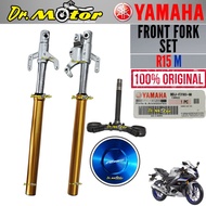 R15M YZF155 R15 M VVA V3 Front Fork Set Damper Assy Depan T Fok Absorber Under Bracket BDJ-F3102-00 