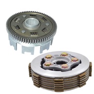 Motorcycle 5 Column Enhanced Clutch  6pcs Friction DIsc Center Outer Clutch Assy for CG150 CG175 CG2