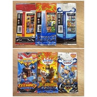 Boboiboy 3 pack lot (1 Star Techno Breaker + 1 Star Blazing Frost + S Cyclone Fury)