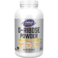 ✨พร้อมส่ง✨ NOW Foods, Sports, D-Ribose Powder, 1 lb (454 g)