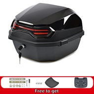 HOME+ 42L Heavy Duty Motor Storage Box X4 Motorcycle Box Extra Large Motor Box Helmet Box Givi Box M