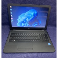 Hp intel slim Laptop ready to use with ssd Big screen Win 11 pro microsoft office antivirus siap new