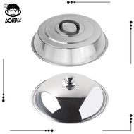 [ Skillet Lid Stainless Steel Wok Lid Cover Universal Cooking Pot Lid Pot Cover for Griddle