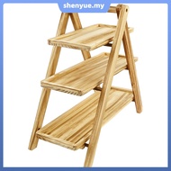 Cupcake Stand 3 Tiers Cupcake Display Stand Wood Ladder Dessert Stand Dessert Table Display for Cupc