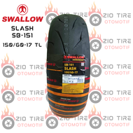 BAN LUAR 150/60-17 SWALLOW SLASH SB-151 TUBELESS