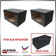 6x9'' 2Hole Double Seperate Sub Woofer Speaker Hot Box 4' Thickness Plywood