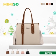 MIMISO Hnadbag For Women New Simple Korean Fashion High-end Leather Elegant Shoulder Bag CP112