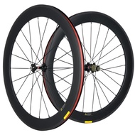 700C 60mm 23mm Carbon Wheelset Front+Rear Carbon Wheelset Novatec 171 Hub Shimano 8/9/10/11s Hub UD Matte