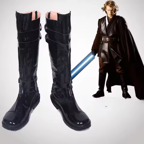 Disney Cosplay Boots Darth Vader Anakin Luke Skywalker Obi- Wan Kenobi Darth Maul Stormtrooper Boots