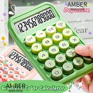 AMBER 12 Digit Calculator, 12 Digit Gradient Color Accounting Calculator, Durable Large Display Ergo
