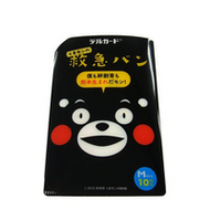 Zebra DelGuard 熊本熊造型救急貼 10片裝