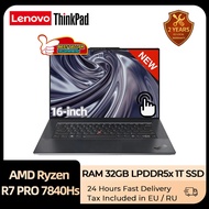 2025 Lenovo Thinkpad Z16 Laptop Ryzen 7 Pro 7840hs Radeon Rx 6550m 32gb Ram 1tb SSD 16-inci Wuxga OL