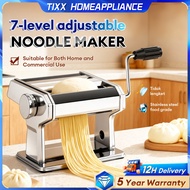 Tixx Essentials Stainless Steel 2 Blades Fresh Pasta Maker Noodle Maker Pasta Maker Machine