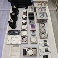（收藏級）Contax G2 70週年紀念版 with g28, g45, g90, TLA 200, 原裝配件 全球限...