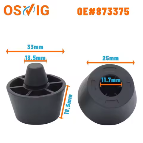 4PCS OE# 873375 Applicable to Peugeot Citroen 307 C4 Hood Shock Absorber Rubber Buckle