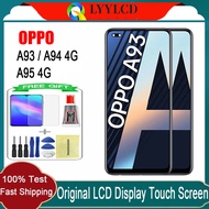 Original AMOLED OPPO A93 4G A94 4G A95 4G LCD Display Touch Screen With Frame Replacement